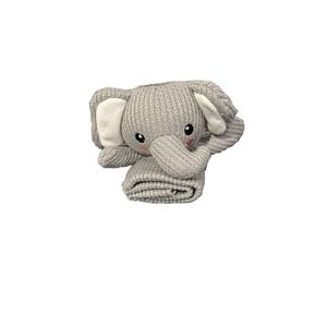Moon & Stars Baby Gray Elephant Lovey Infant Ages 0+ Security Blanket Plush Toy